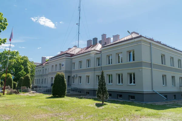 Pisz Poland June 2020 Police Station Building Pisz — Stock Photo, Image