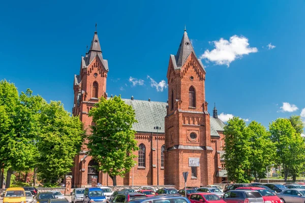Ostrow Mazowiecka Polen Juni 2020 Kerk Van Hemelvaart Van Heilige — Stockfoto