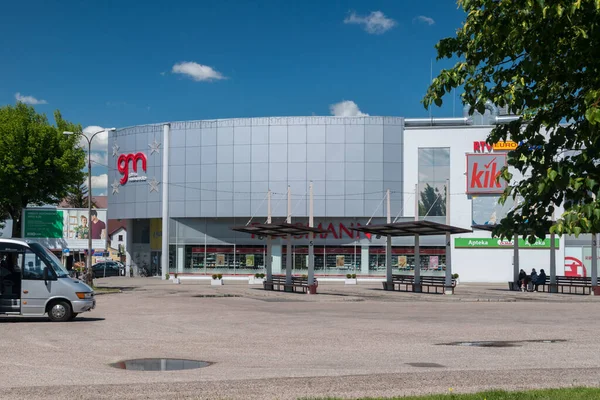 Мазовецка Польша Июня 2020 Года Станция Galeria Mazobeckia Shopping Mall — стоковое фото