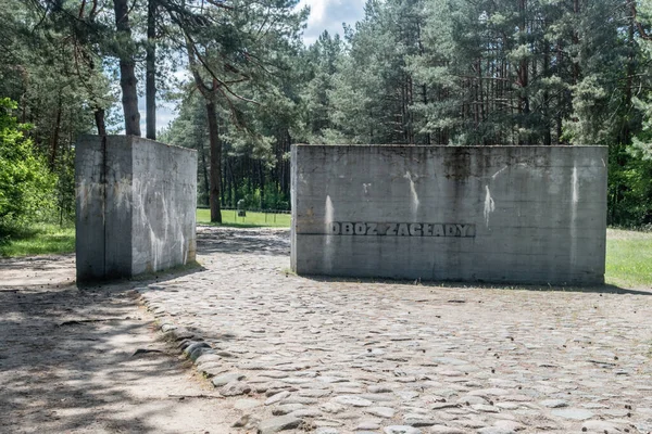 Wolka Okraglik Poland June 2020 Extermination Camp Treblinka — Stock Photo, Image