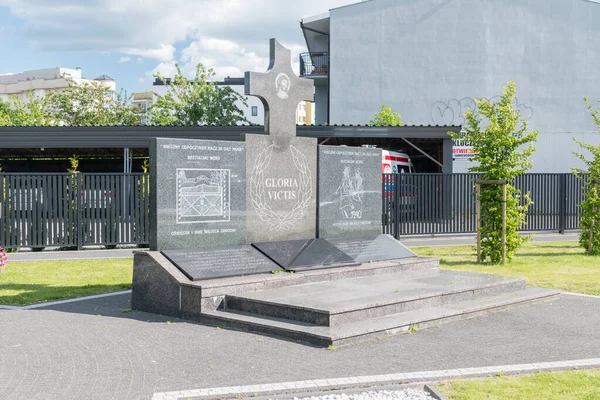 Wyszkow Polônia Junho 2020 Gloria Victis Monumento — Fotografia de Stock