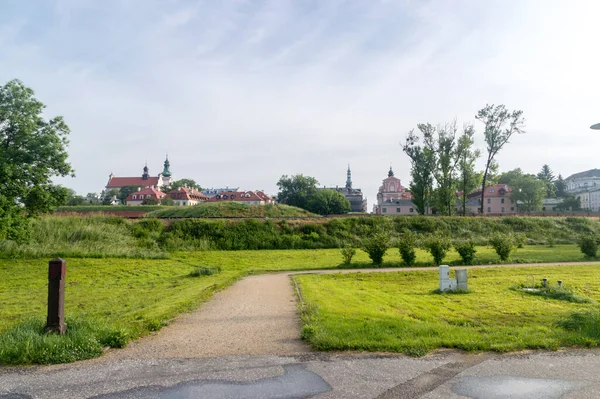 Панорама Старим Містом Замоск — стокове фото