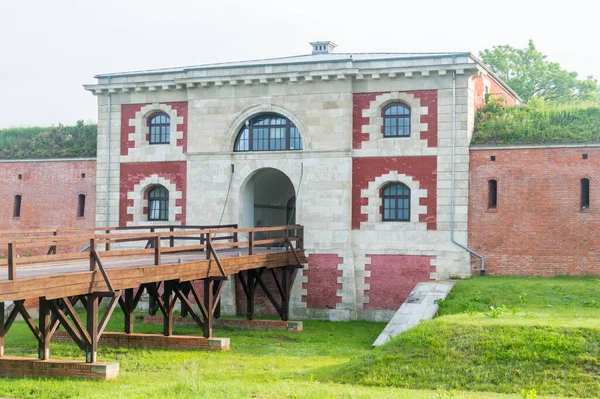 Szczebrzeska Poort Van Vestingwerken Rond Oude Stad Van Zamosc — Stockfoto