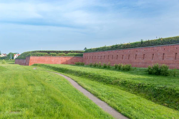 Murallas Fortificación Del Casco Antiguo Zamosc Polonia — Foto de Stock