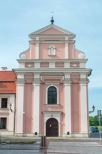 ポーランドザモセク2020年6月12日 教会と貧困層の修道院 — ストック写真