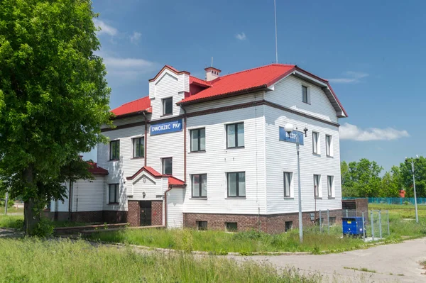 Belzec Polonia Junio 2020 Belzec Railway Station — Foto de Stock