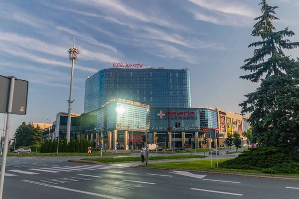 Rzeszow Poland June 2020 Hotel Rzeszow Galeria Rzeszow Shopping Mall — Stock Photo, Image