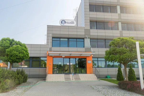 Rzeszow Poland June 2020 Nestle Gerber Office 컴퍼니 Gerber Products — 스톡 사진