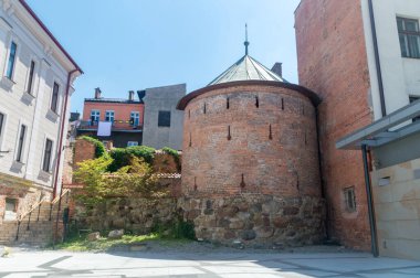 Tarnow, Polonya - 13 Haziran 2020: Spycimir Leliwita 'nın Köşesi.