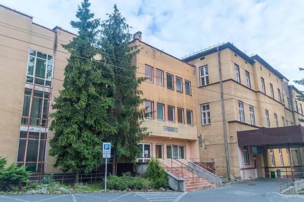 Wadowice Polen Juni 2020 Krankenhaus Poviat Benannt Nach Dem Heiligen — Stockfoto