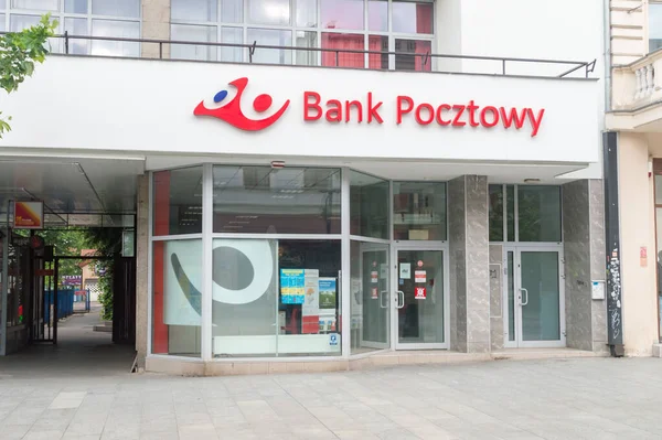 Lodz Polen Juni 2020 Bank Pocztowy Ist Eine Geschäftsbank Polen — Stockfoto
