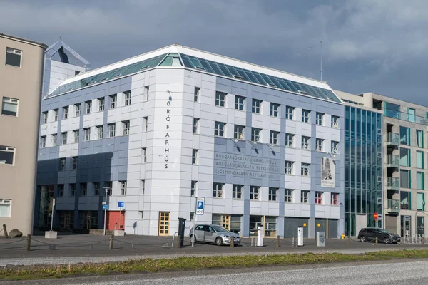 Reykjavik Islandia Junio 2020 Grofarhus Building Museum Photography City Library — Foto de Stock