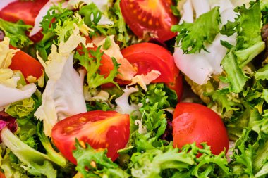 Salata karışımı arka plan