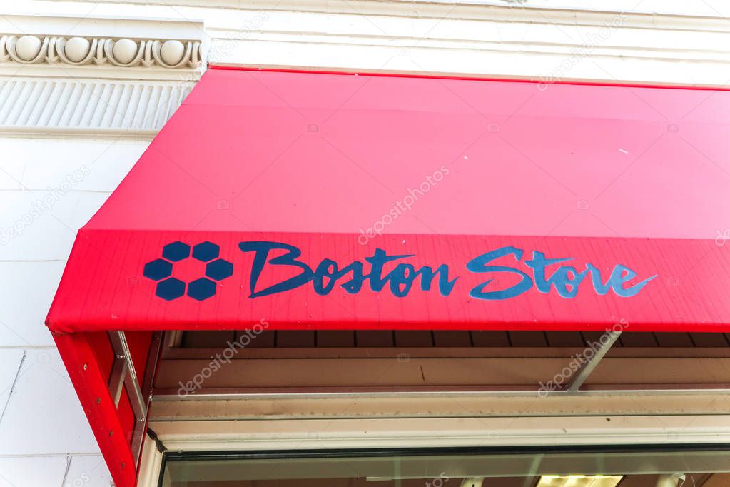 Milwaukee, Wisconsin - May 26th, 2018: The iconic Bon-Ton brands including Boston Store stated they would be closing their doors earlier this year after filing for bankruptcy protection.