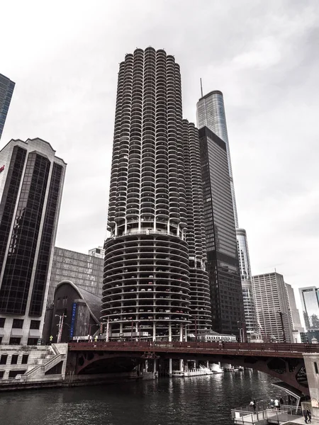 Chicago April 9Th 2017 House Blues Venue Nestled Marina City — Stock Photo, Image