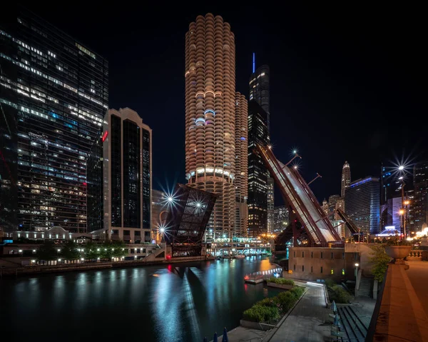 Chicago August 12Th 2020 City Raises Majority Downtown Loop Draw — Stock Photo, Image