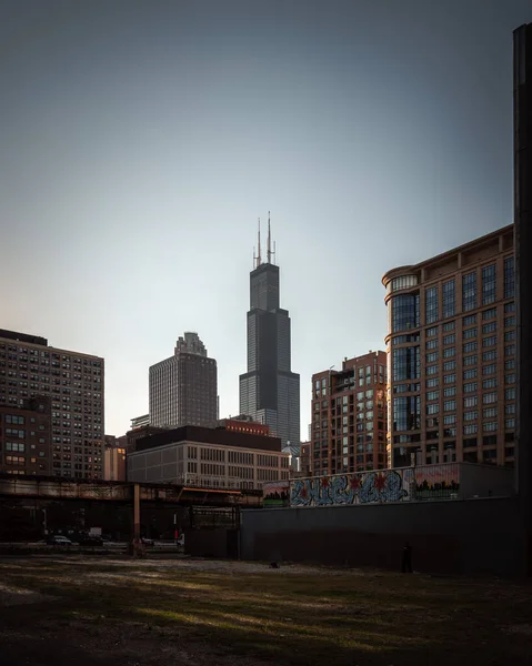 Чикаго Иллинойс Августа 2020 Года Уиллис Тауэр Бывшая Сирс Тауэр — стоковое фото