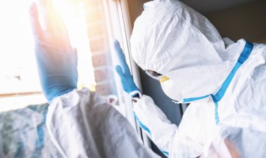 Medical personnel with intensive care burnout during coronavirus pandemic