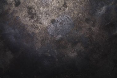 dark rusty metal background texture or backdrop