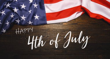 Anma Günü için Amerikan bayrağı, 4 Temmuz ya da İşçi Bayramı