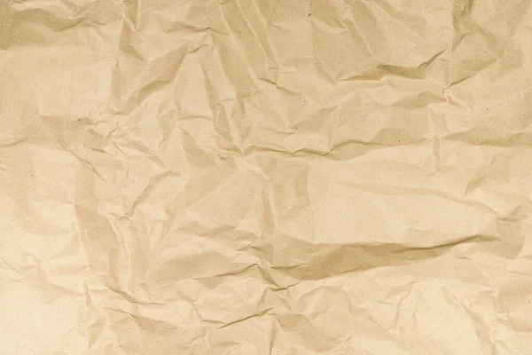 Brown Creased Paper Background Texture Backdrop — Stockfoto