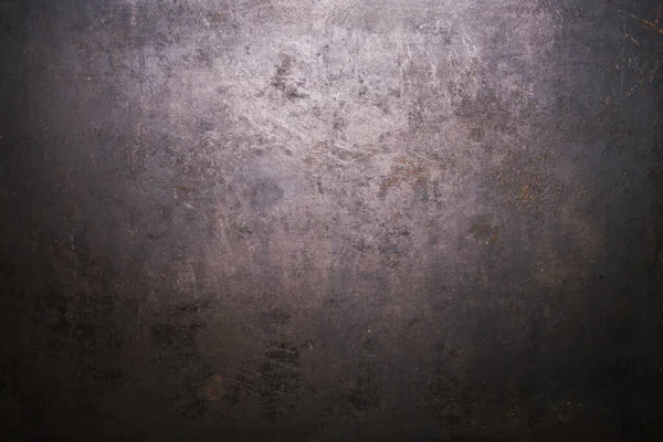 Dark Rusty Metal Background Texture Backdrop — Stok fotoğraf