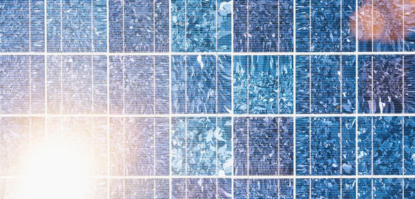 Solarpaneel Hintergrundstruktur Photovoltaik Alternative Stromquelle Konzept Nachhaltiger Ressourcen — Stockfoto