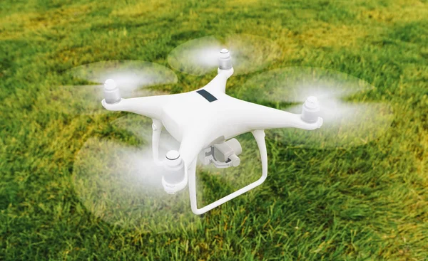 Drone Seulement Pour Photographie Aérienne Avec Plaque Noire — Photo