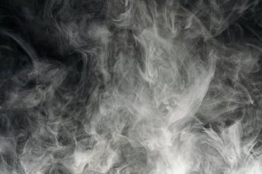 dumanı siyah arkaplanda