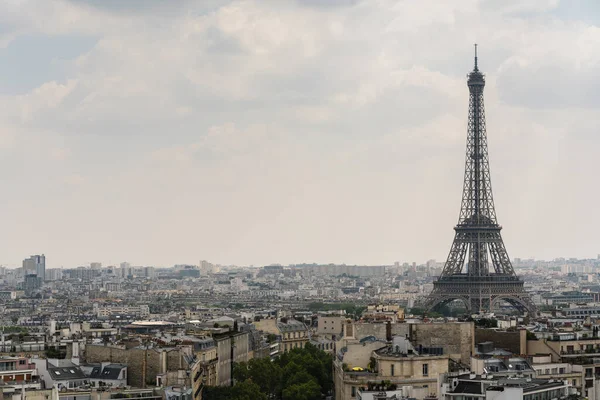 Eiffeltornet Paris Frankrike Copyspace För Din Individuella Text — Stockfoto
