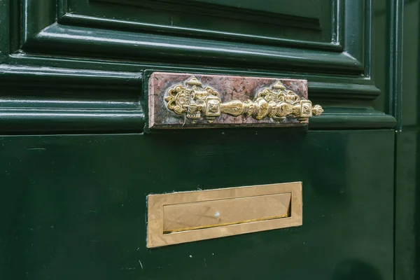 Old Door Letter Box — Stock Photo, Image