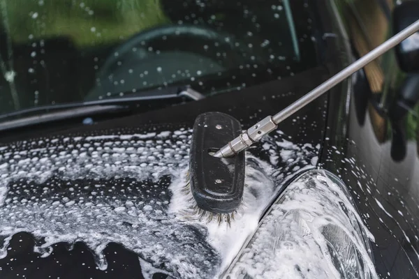 Car Washing Detailing Image Taking Car Car — Stockfoto