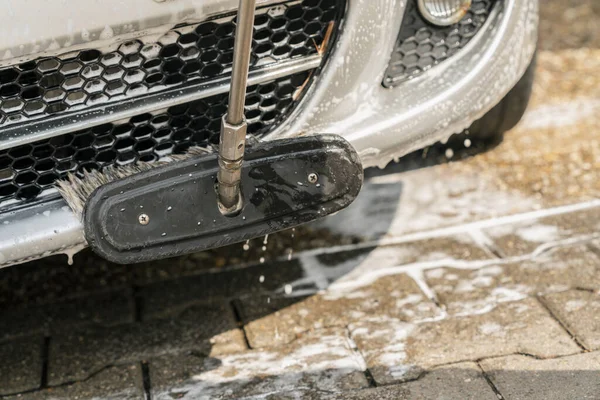 Car Wash Brush Soap — Stockfoto