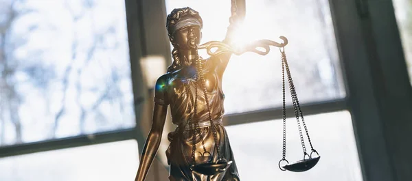 Justitieministern Rättvisa Damen Eller Iustitia Justitia Den Romerska Rättvisans Gudinna — Stockfoto