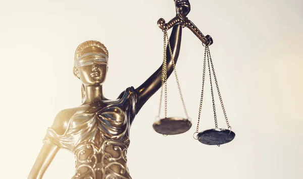 The Statue of Justice - lady justice or Iustitia / Justitia the Roman goddess of Justice - legal law concept image