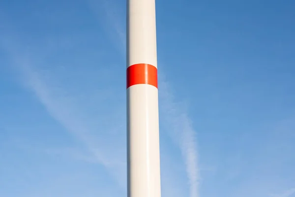 Detalhe Torre Turbina Eólica — Fotografia de Stock