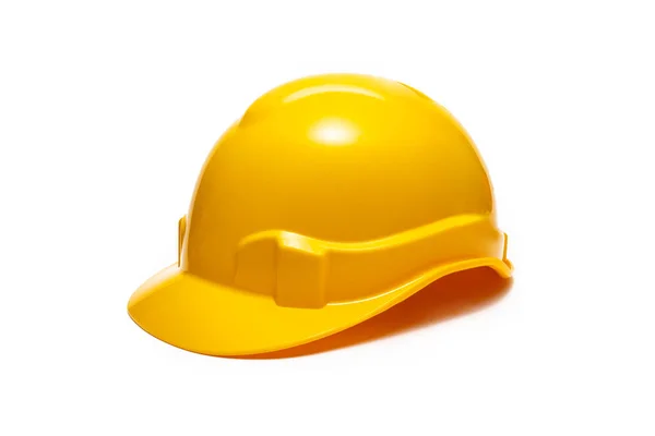 Plastic Safety Helmet Isolated White Background — Stock Photo, Image