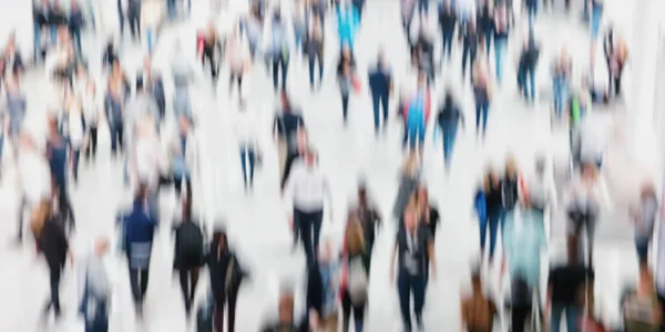 Толпа Людей Силуэты Общий Фон Намеренным Эффектом Размытия Применяется Люди — стоковое фото