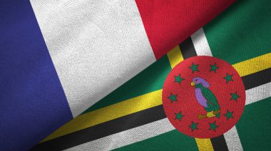 Fransa ve Dominica bayrakları birleştirdi