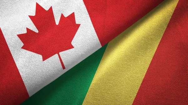 Kanada ve Kongo bayrakları bir arada 