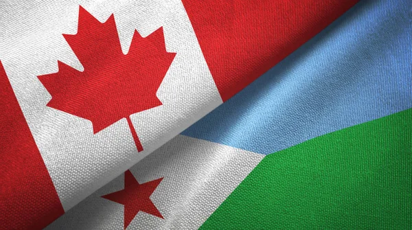 Kanada ve Cibuti bayrakları bir arada