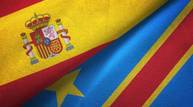İspanya ve Kongo Demokratik Cumhuriyeti bayrakları birleştirdi 