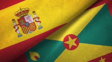İspanya ve Grenada bayrakları bir arada