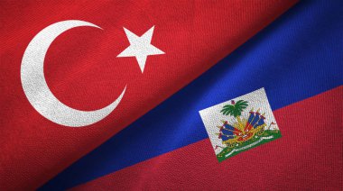 Türkiye ve Haiti bayrakları bir arada