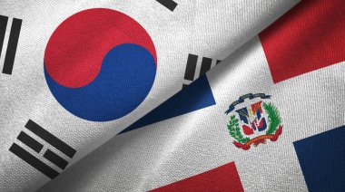 Güney Kore ve Dominik Cumhuriyeti bayrakları birleştirdi