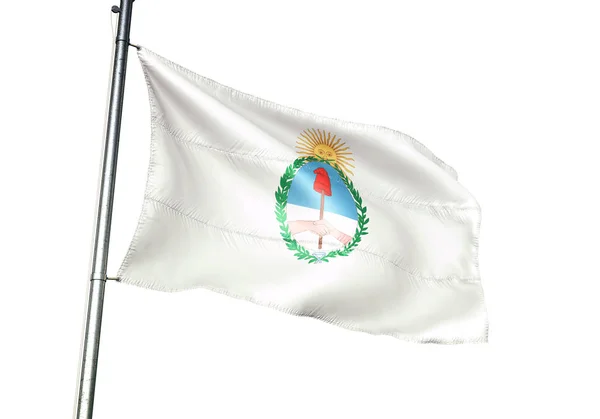 Jujuy província da Argentina bandeira acenando isolado ilustração 3D — Fotografia de Stock