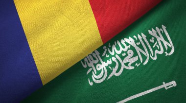 Romanya ve Suudi Arabistan tekstil bezi bayraklarını dalgalıyor