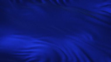 Mavi tekstil kumaş rüzgar soyut arka plan sallayarak