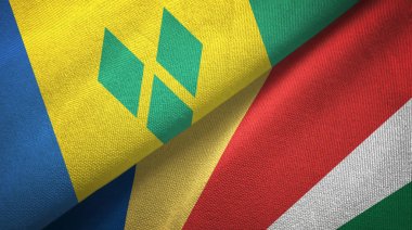 Saint Vincent ve Grenadinler ve Seyşeller iki bayrak