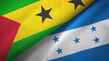 Sao Tome ve Principe ve Honduras iki bayrak
